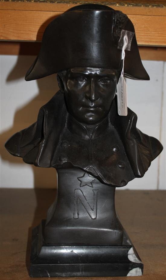Bronze bust Napoleon